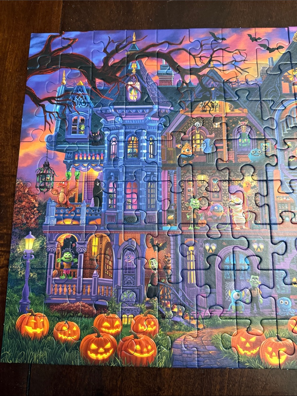 Ravensburger Halloween Monster House Party Puzzle. 100 pieces.  Excellent cond - Picture 5 of 7